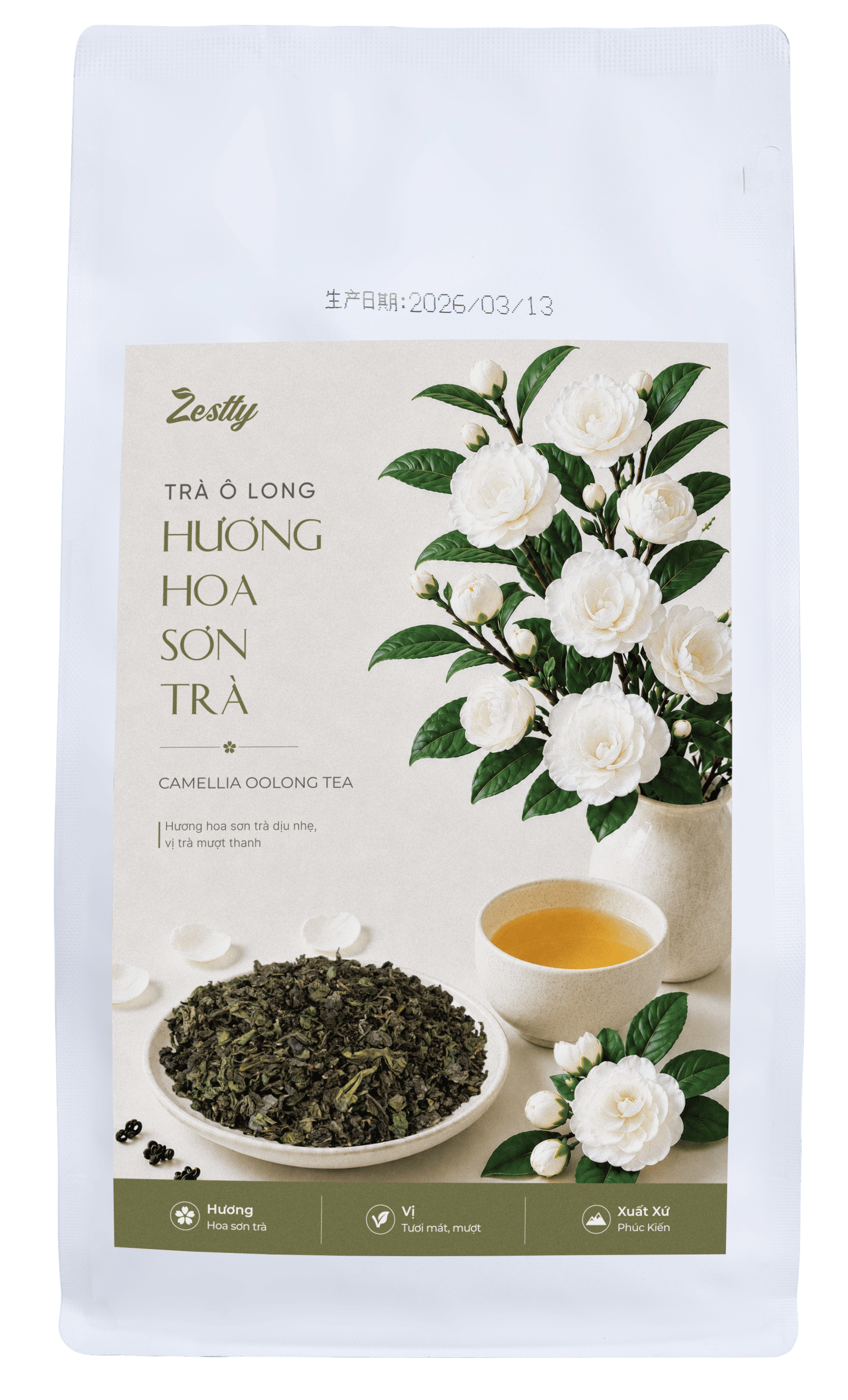 Trà Ô Long Hương Hoa Sơn Trà