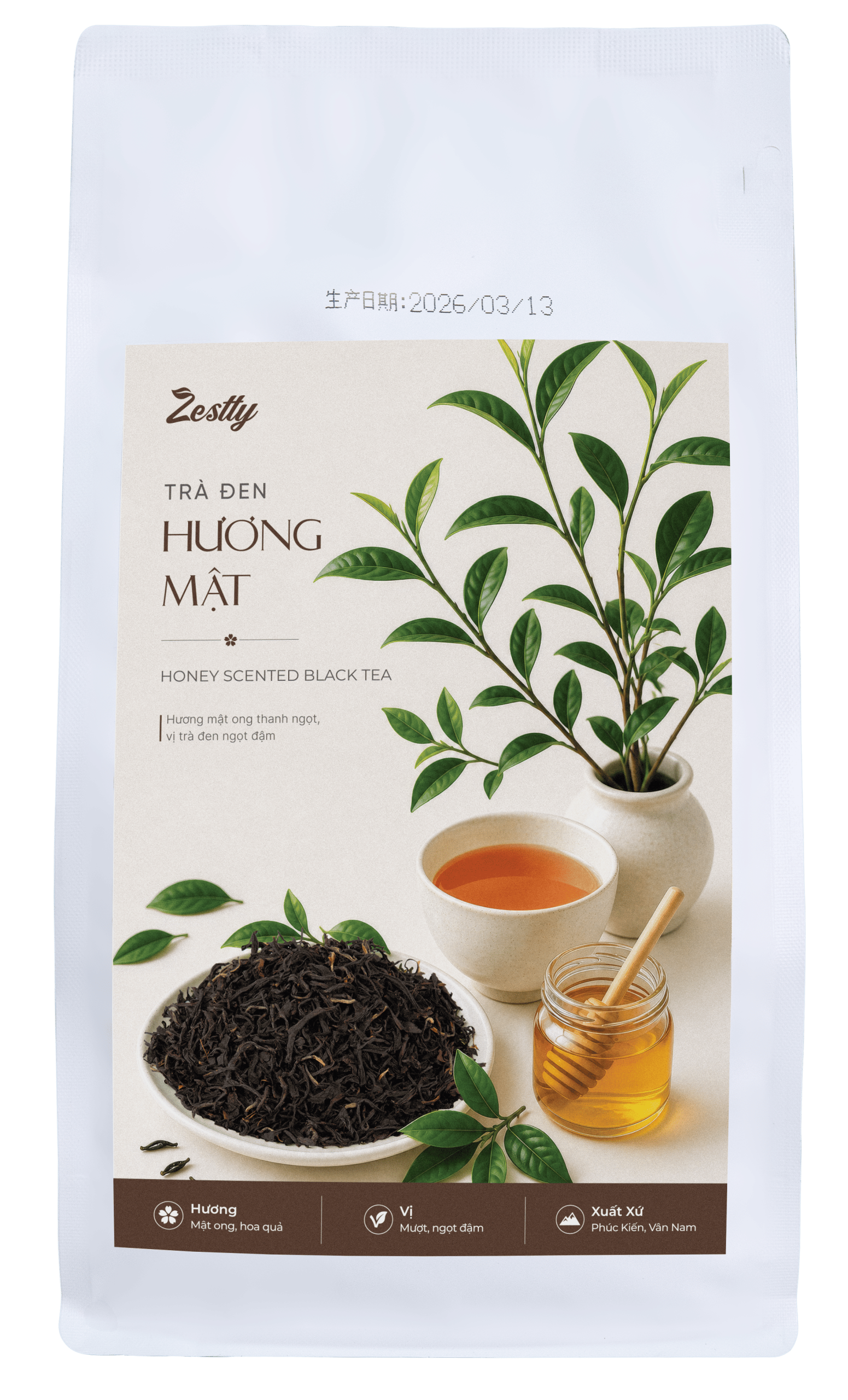 TRÀ HƯƠNG HOA Zestty